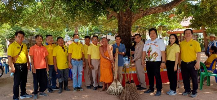 กิจกรรม Big Cleaning Day ภายใต้โครงการวัด ประชา รัฐ สร้างสุขเพื่อการพัฒนาที่ยั่งยืน ณ วัดหนองแคน บ้านหนองแคน