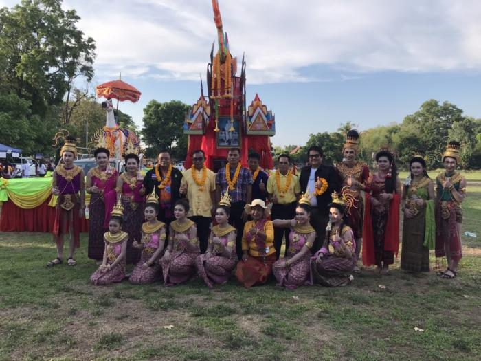 งานบุญประเพณีทรงน้ำองค์พระแท่นและบุญบั้งไฟ ณ ดอนพระแท่น ปี 2567