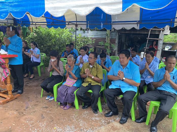 การมอบบ้านตามโครงการกาชาดร่วมใจสร้างบ้านพักที่อยู่อาศัยให้แก่ผู้ยากไร้ ผู้ด้อยโอกาส และราษฎรยากจน ประจำปีงบประมาณ 2566