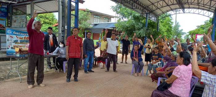ลงพื้นที่ประคมหมู่บ้าน ณ บ้านหนองแคน หมู่ที่ 4 ,10