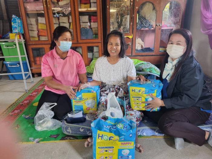 ศูนย์ผู้สูงอายุและผู้พิการที่มีภาวะพึ่งพิงตำบลเหล่า ได้จัดซื้อแพมเพิล ครั้งที่ 1